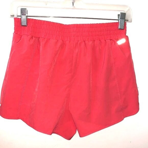 RBX Womens Red Athletic Shorts S Polyester Spandex - Picture 5 of 9